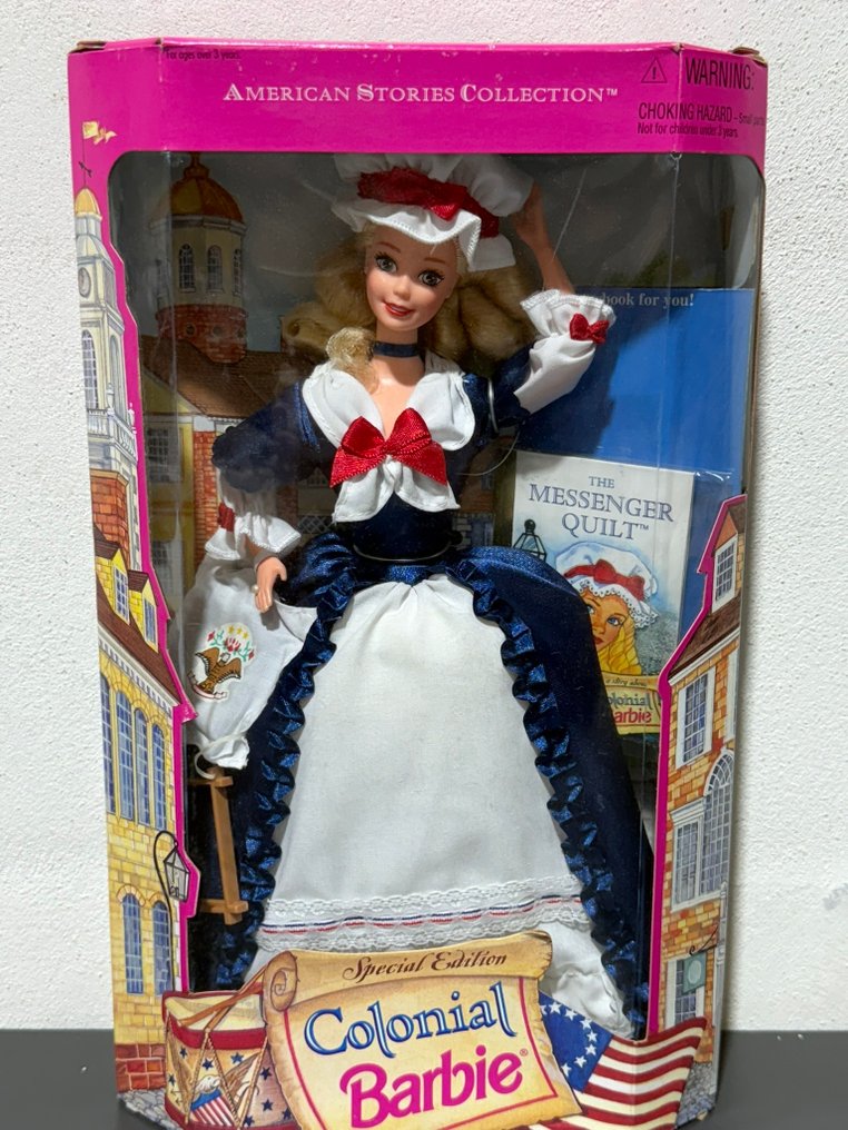 Mattel  - Barbie baba Special Edition Colonial Barbie #12578 Mattel (1994) New Sealed #1.0