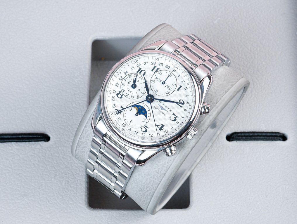Longines - Master Collection - Moonphase - Automatic - Chronograph - L2.673.4 - Mężczyzna - 2010-2020  #1.0