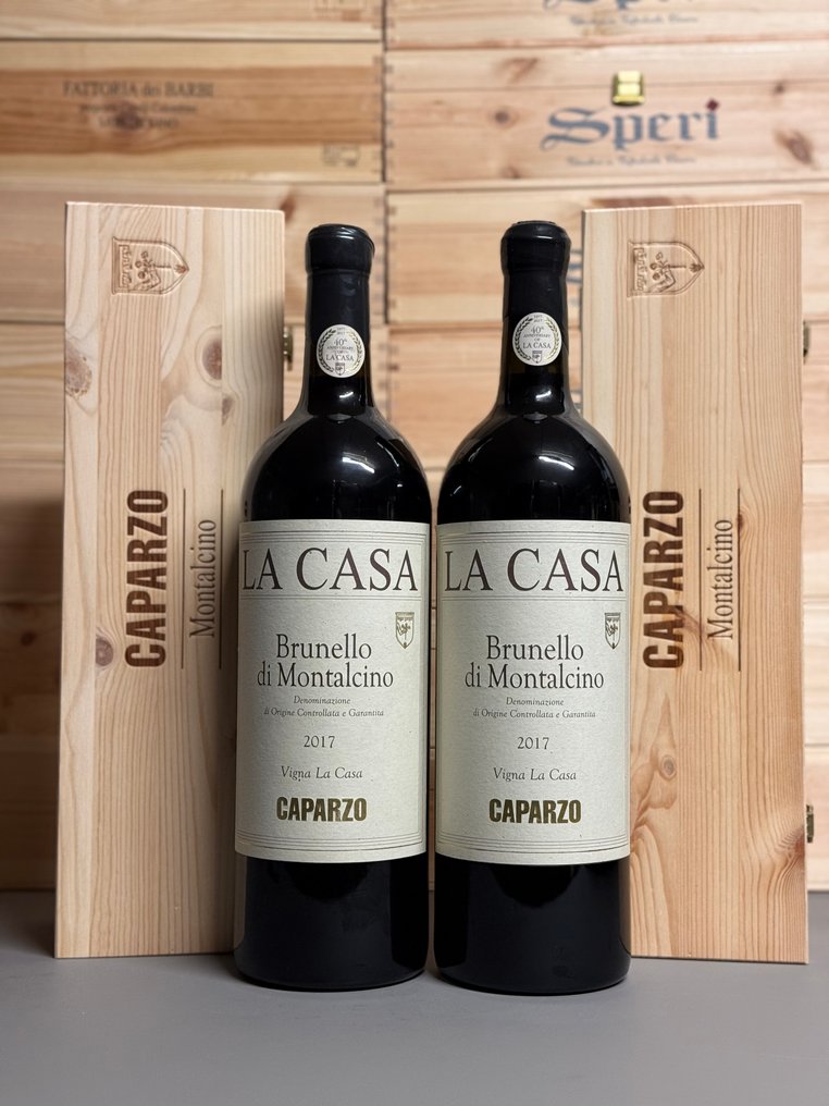2017 Caparzo La Casa - 蒙达奇诺·布鲁奈罗 DOCG - 2 Double Magnum/Jeroboam (3.0L) #1.0