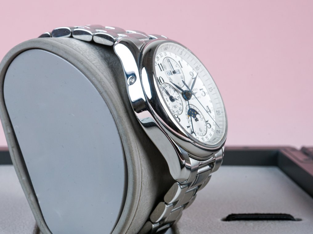 Longines - Master Collection - Moonphase - Automatic - Chronograph - L2.673.4 - Mężczyzna - 2010-2020  #2.1