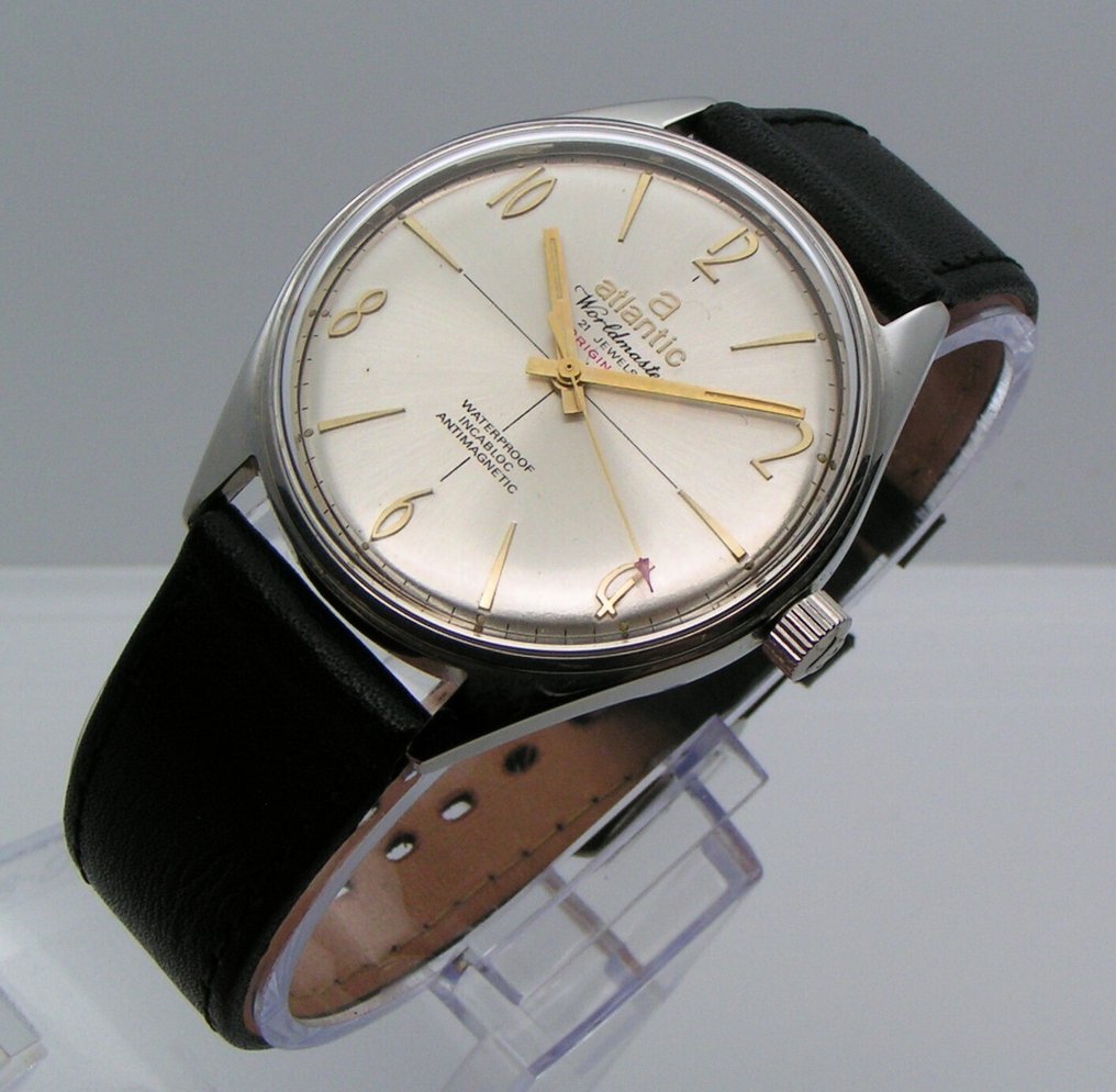 Atlantic - Worldmaster - Original - Unitas cal. 6300 (N) - Nincs minimálár - Férfi - 1970-1979 #4.3