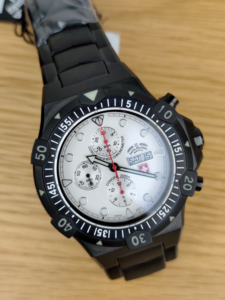Swiss Military - CONGER NERO AUTO COSC CX2555 - Men - 2010-2020  #1.0