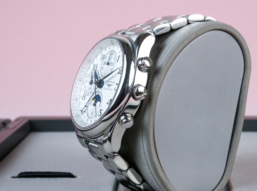 Longines - Master Collection - Moonphase - Automatic - Chronograph - L2.673.4 - Mężczyzna - 2010-2020  #1.0