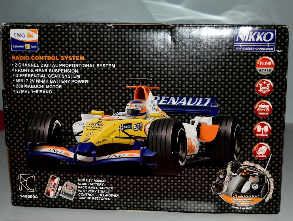 Nikko 1:14 - Model race car - Formule 1 ING/RENAULT #4.3