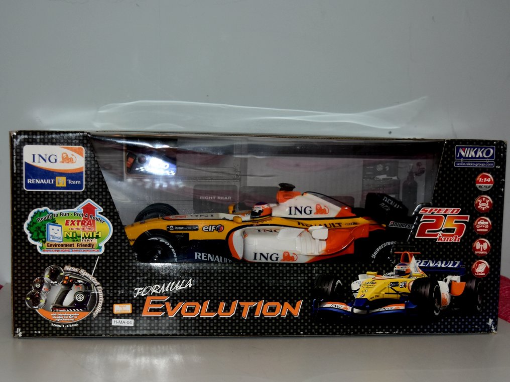 Nikko 1:14 - Model race car - Formule 1 ING/RENAULT #1.0