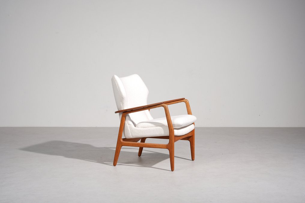 Bovenkamp - Ib Madsen & Anton Schubell - Sedia a sdraio - Tek, Quercia, ciclo #3.2