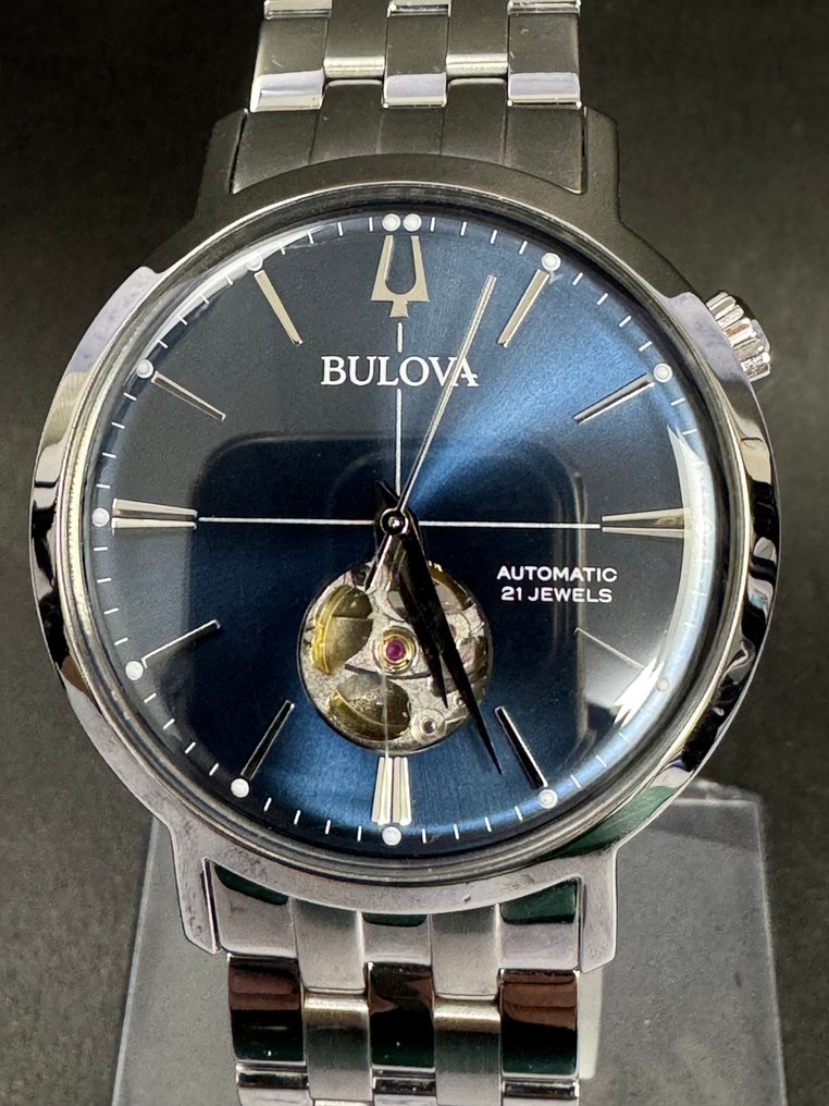 Bulova - Open Heart Automatic - No Reserve Price - 96A277 - Men - 2010-2020  #1.0