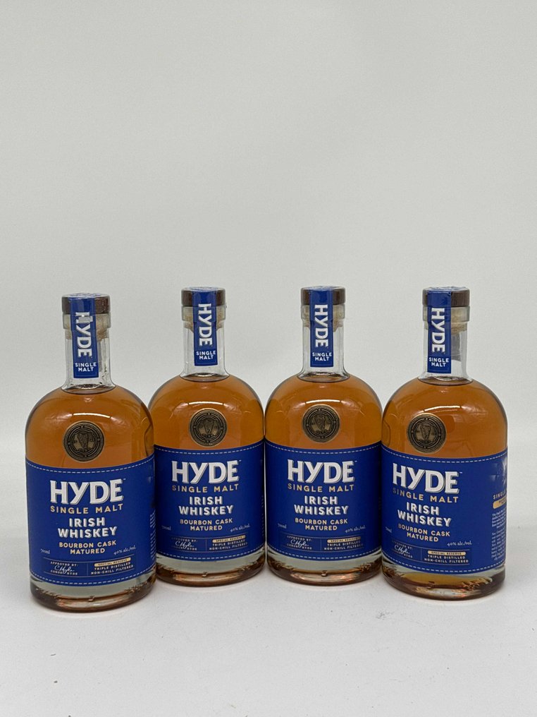 Hyde Bourbon Cask  - 700ml - 4 bottles #1.0