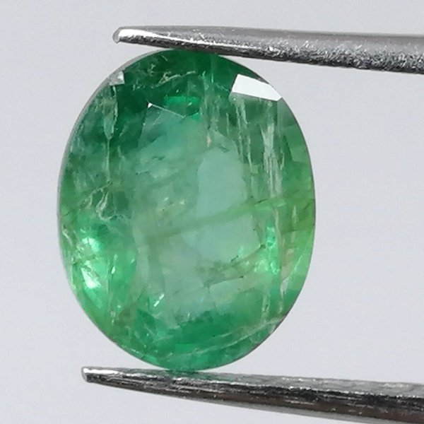 1 pcs  Green Emerald  - 1.69 ct - Instituto Gemólogico Español (IGE) #2.1