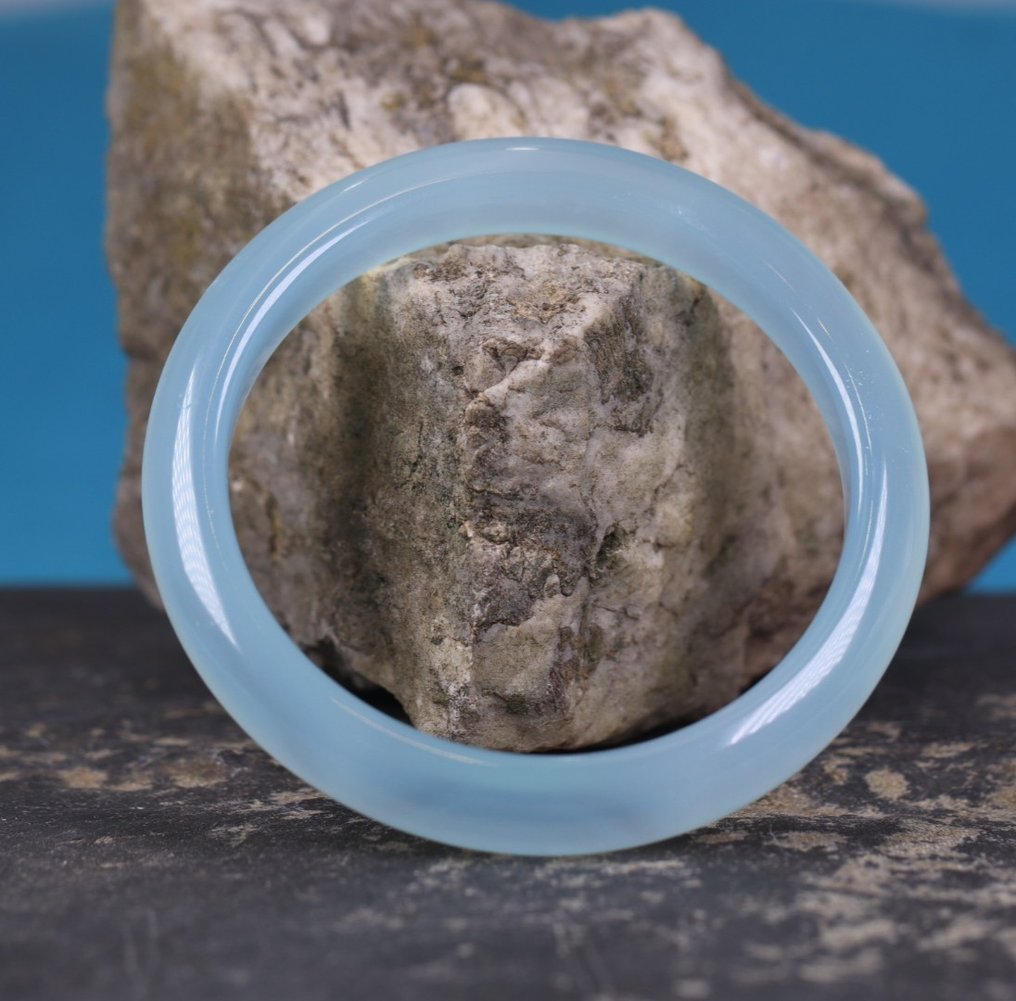 Ακουαμαρίνης Βραχιόλι - Φυσική ακουαμαρίνα - Κομμένο από ένα κομμάτι- 44 g #1.0