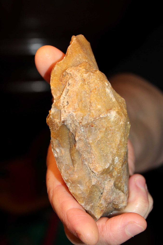 Παλαιολιθική Πυρόλιθος Διπλόσχημα - 130 mm (χωρίς τιμή ασφαλείας) #3.2