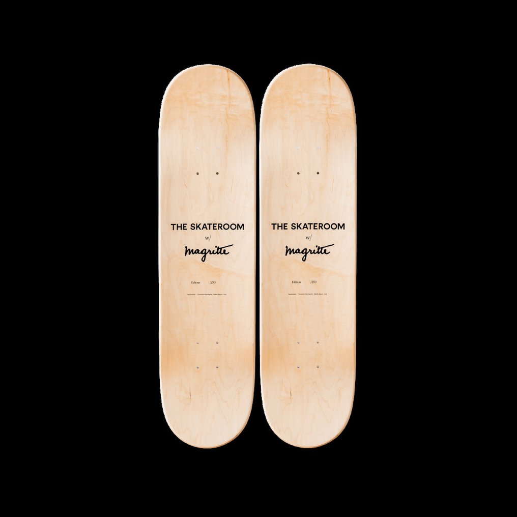 René Magritte (after) x the Skateroom - Décalcomanie #2.1