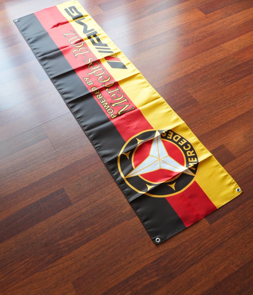 Drapeau - Mercedes-Benz - AMG – Racing Banner – 180 × 45 cm #2.1