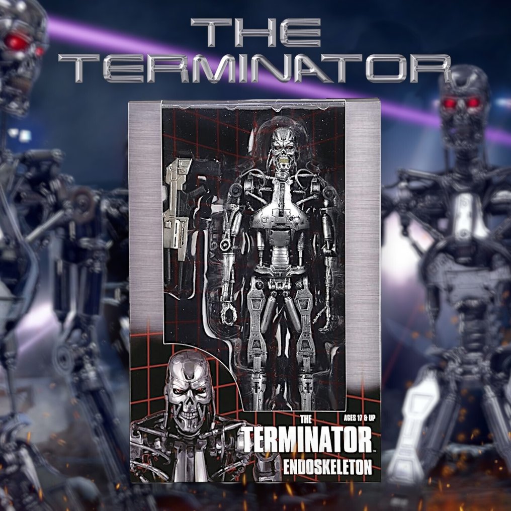 Neca - Action figure The Terminator: "Endoskeleton T-800 Mod.1" Sealed Box - OUT OF STOCK #1.0