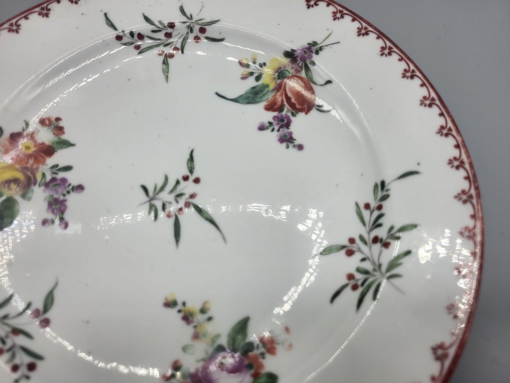 ANTONIBON, NOVE, O COZZI, - Plate - Porcelain - Venice circa 1790 #2.1