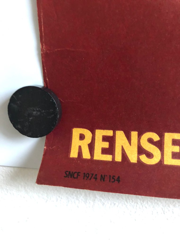 Bernard Villemot - Villemot - Location de voitures - affiche originale - 1974 #2.1