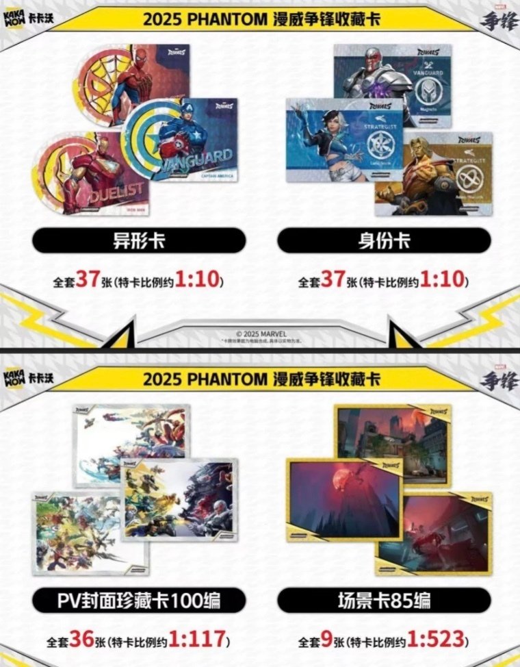 Kakawow - 2 Booster box - Marvel Phantom Kakawow 2025 Display Card Box Sealed Limited Edition #3.2