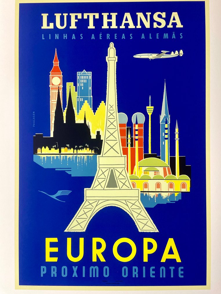 Paulssen - Lufthansa, Europa, 1960s [Tour Eiffel] #1.0