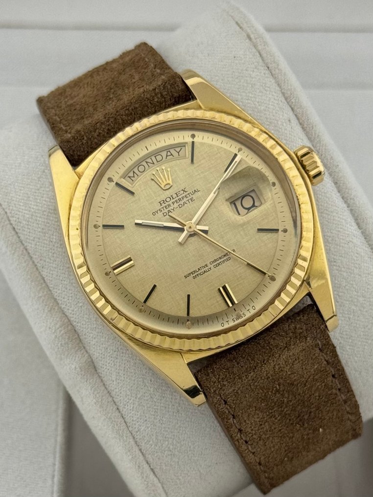 Rolex - Day-Date 36 - "Linen Dial" - 1803 - Mænd - 1973 #1.0