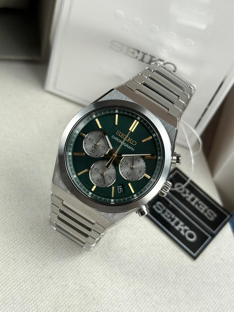 Seiko - Chronograph Date - Conceptual - Zonder Minimumprijs - SSB461P1 - Heren - 2020+ #1.0