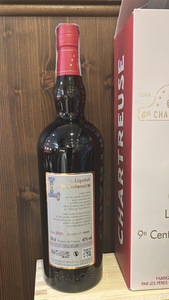 Chartreuse - Liqueur du 9e Centenaire   - b. 2025  - 70cl #1.0