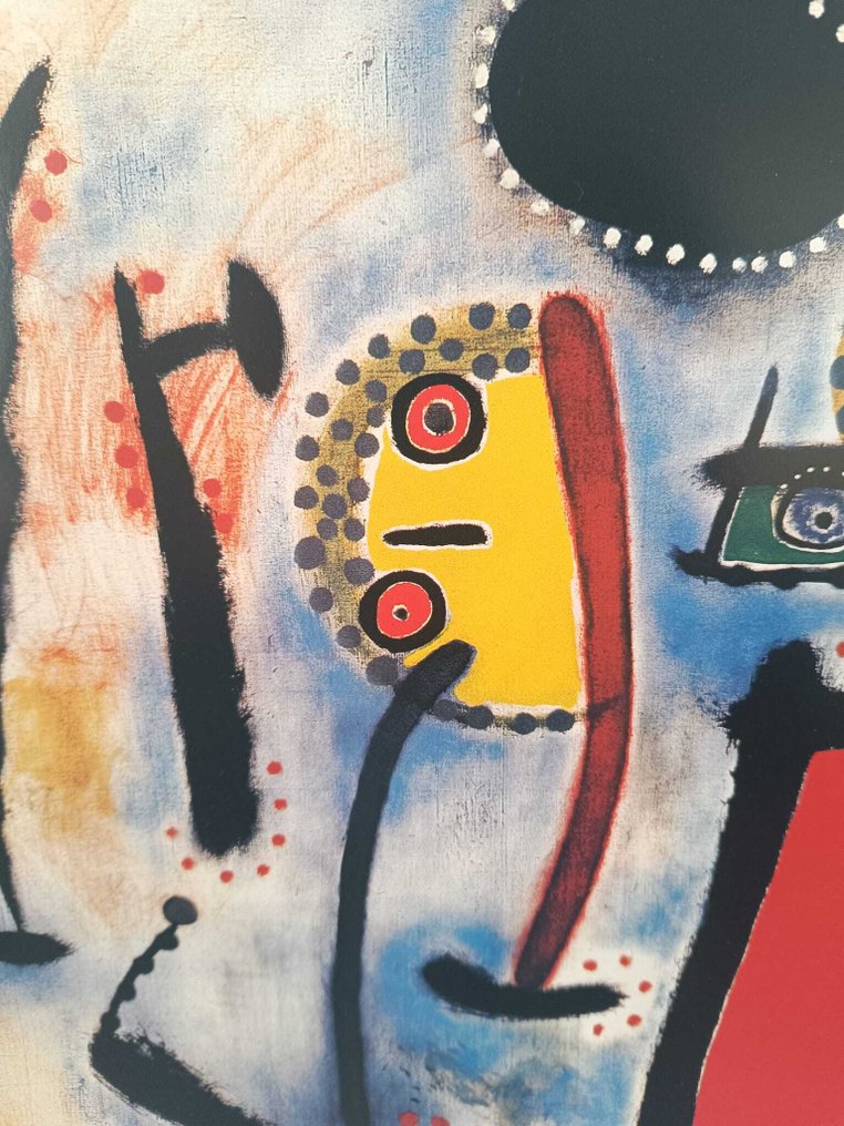 Joan Miró - Litografía de Titulo "Peinture" #1.0