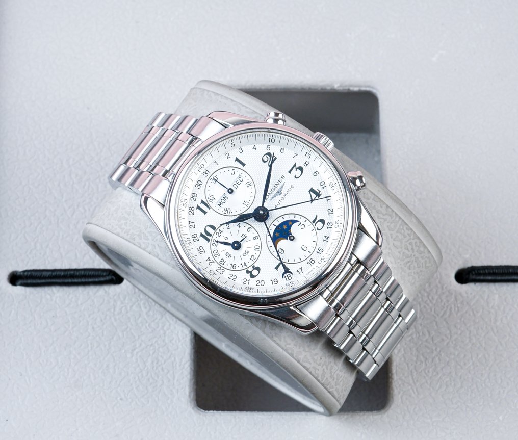 Longines - Master Collection - Moonphase - Automatic - Chronograph - L2.673.4 - Mężczyzna - 2010-2020  #4.3