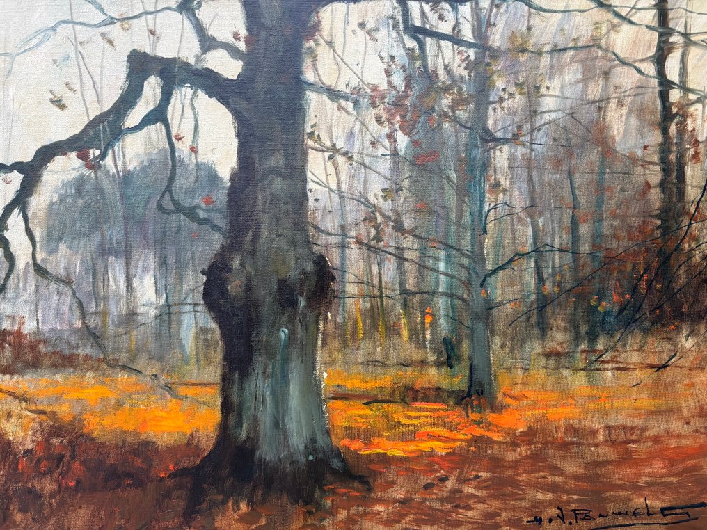 Henri Joseph Pauwels (1903-1983) - Bos in de herfst #1.0