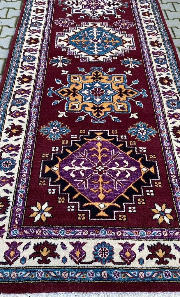 Καυκάσιος Καζακστάν (Αχρησιμοποίητο)-(Νέο) - Χαλί - 390 cm - 125 cm #3.2