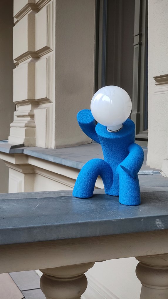 Yam Yest Design - Bedside table lamp - Loomie - red - PLA - 3D printed lamp #3.2