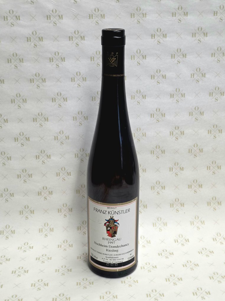 1997 Franz Künstler, Hochheim, Domdechaney, Riesling Trocken - Rheingau - 1 Bottle (0.75L) #4.3