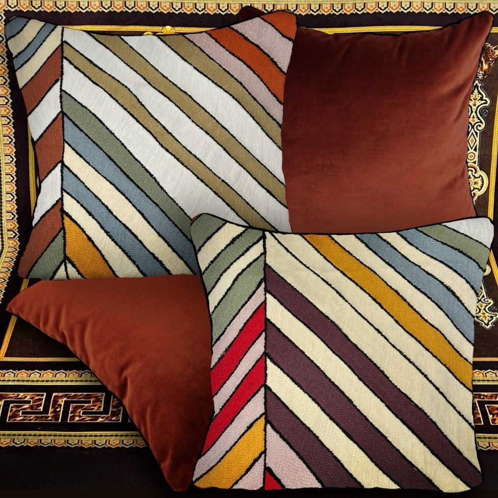 Pierre Frey -New Collection 2025 - New perfect combination of four - Cushion #4.3