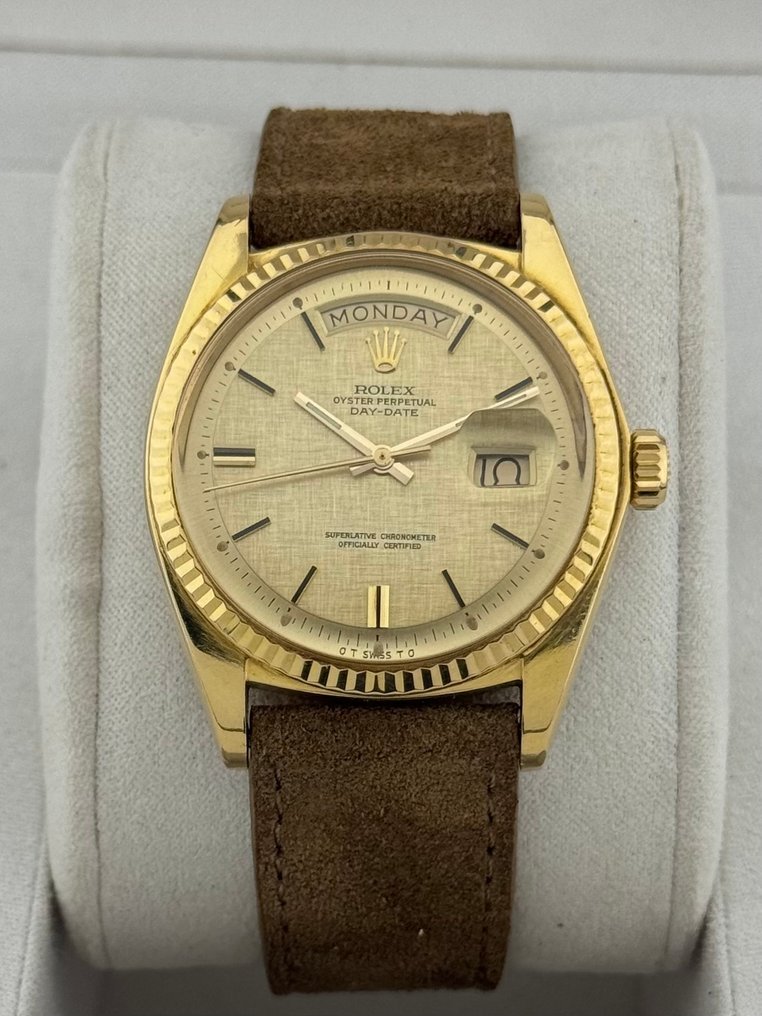 Rolex - Day-Date 36 - "Linen Dial" - 1803 - Mænd - 1973 #3.2