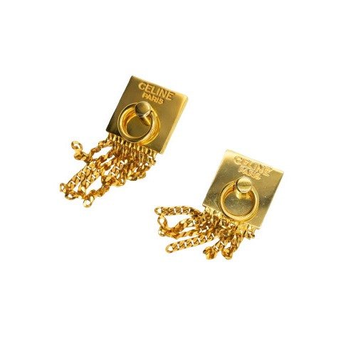 Céline - Metallo color oro - Orecchini #1.0