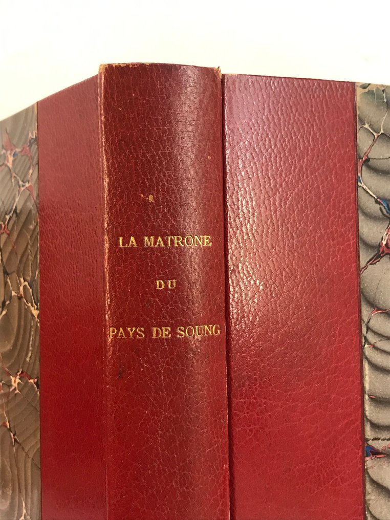 [Contes chinois] - ‎La Matrone du Pays de Soung. Les Deux Jumelles. [ex. sur Japon avec suite, Reliure signée E. - 1884 #3.2