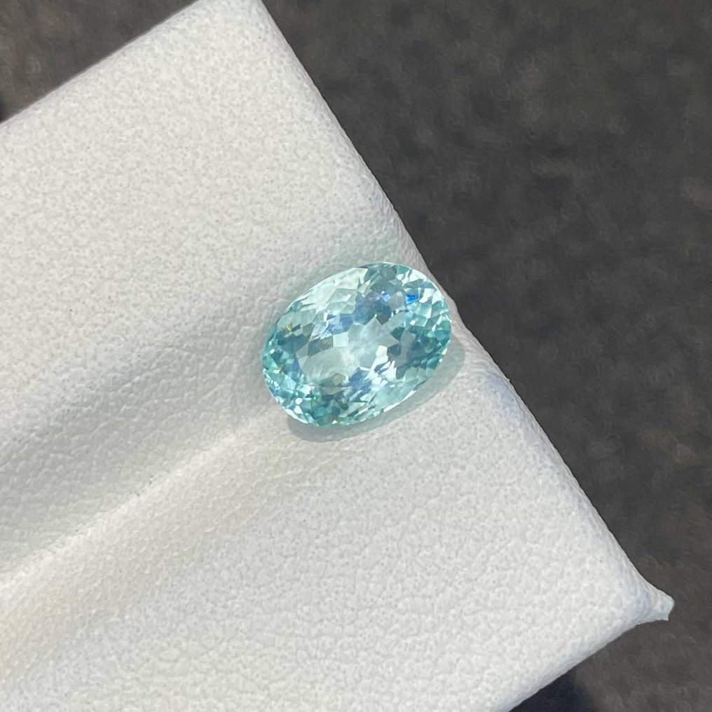 1 pcs 蓝色, 绿色 帕拉伊巴碧玺 - 1.77 ct - 国际有色宝石协会(ICA GemLab) - 椭圆形帕拉伊巴碧玺 #4.3