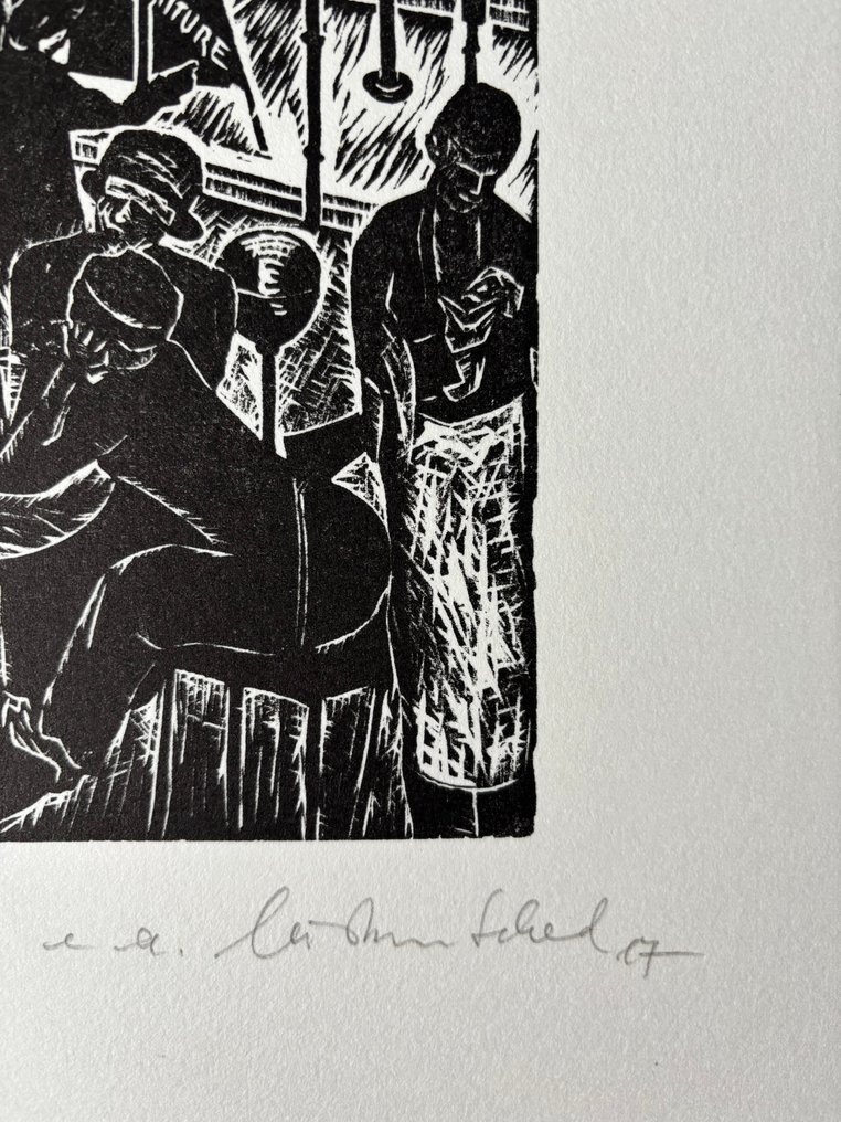 Christian Schad (1894-1982) - Beratung (1917/um 1975) #3.2