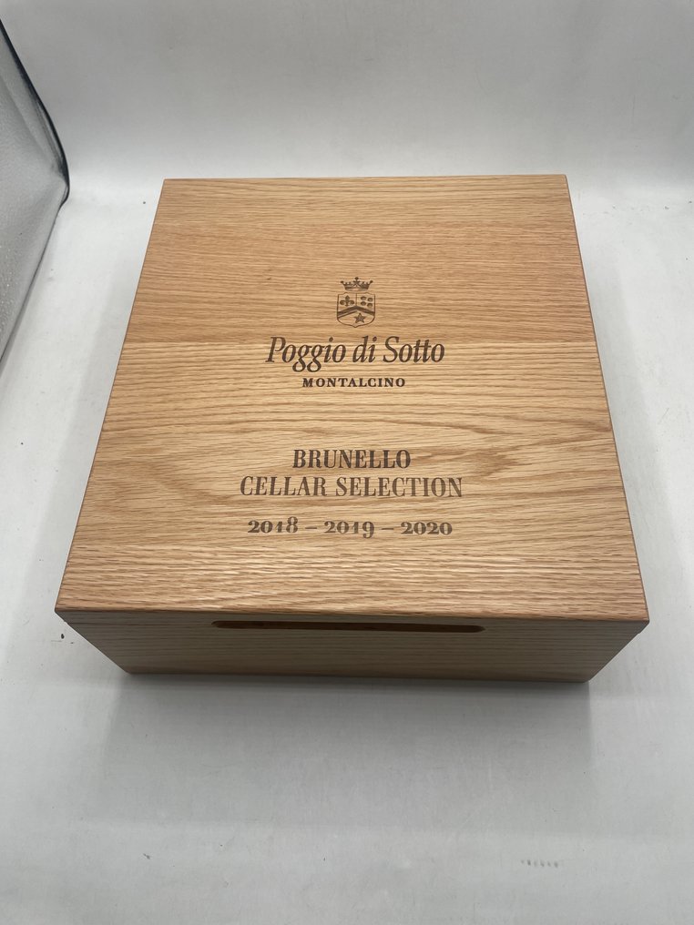 2018 , 2019, 2020 Poggio di Sotto - Brunello di Montalcino DOCG - 3 Garrafas (0,75 L) #1.0