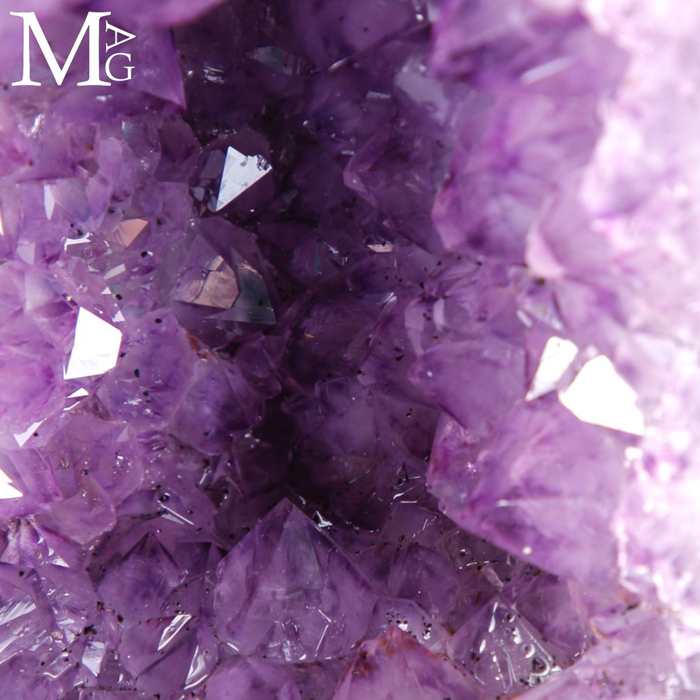 Amethyst Geode - Natural Deep Purple Cave - Cathedral - Height: 394 mm - Width: 209 mm- 12.4 kg #2.1