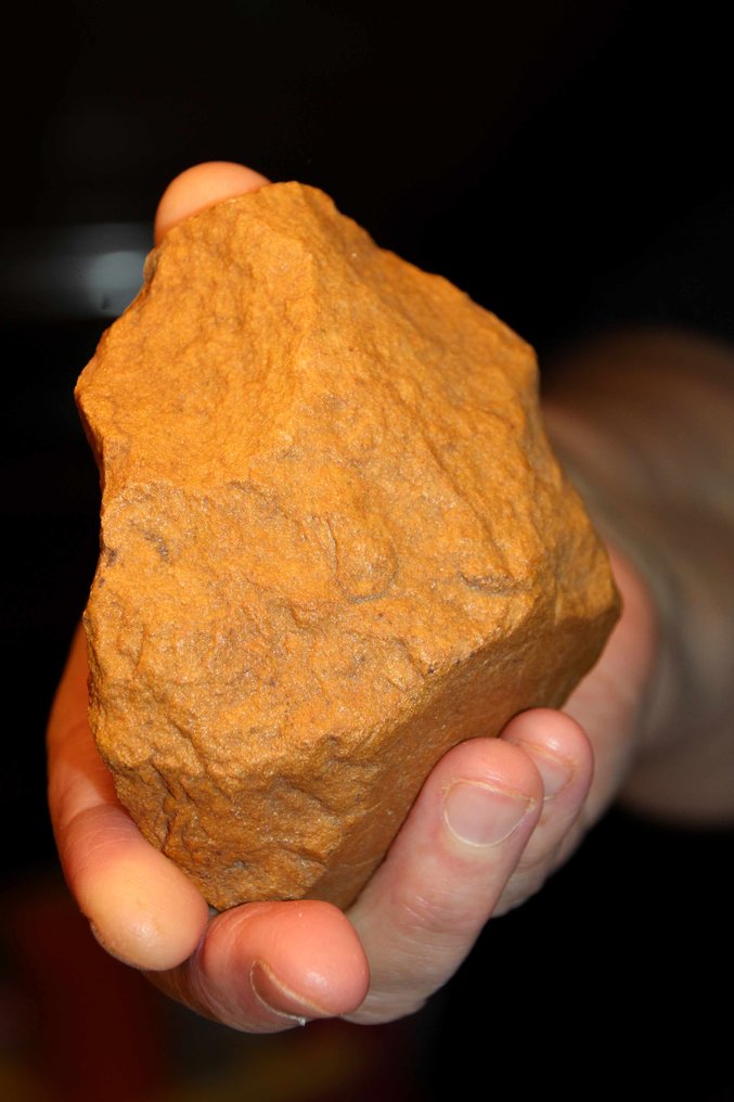 旧石器时代 燧石 双面器 - 100 mm  (没有保留价) #2.1