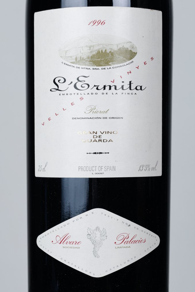 1996 Álvaro Palacios, L'Ermita - Πριοράτ - 1 Î¦Î¹Î¬Î»Î· (0,75L) #2.1