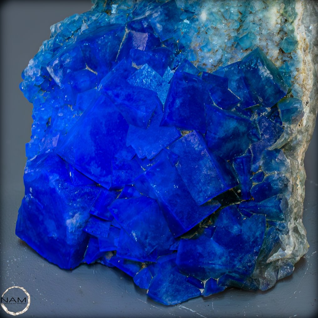 来自马达加斯加的天然氟晶体簇 最高质量- 2429.41 g #3.2