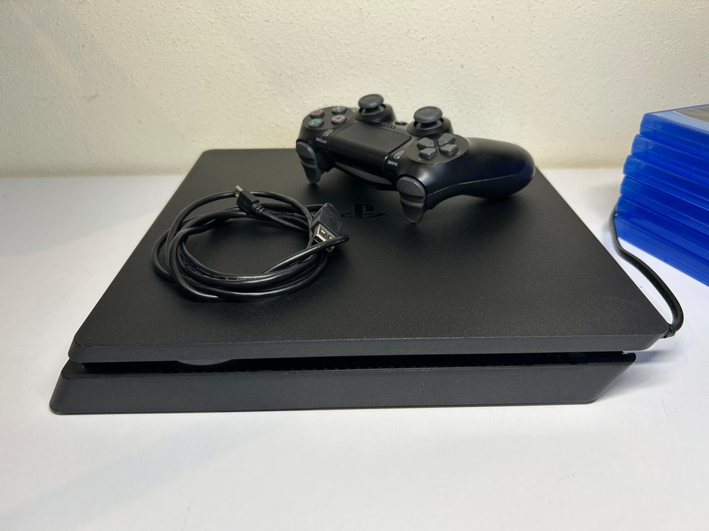Sony - Playstation 4 (PS4) - PlayStation 4 Slim CUH-2116B met controller en 6 spellen - Κονσόλα βιντεοπαιχνιδιών + παιχνίδια - Χωρίς την αρχική του συσκευασία #4.3