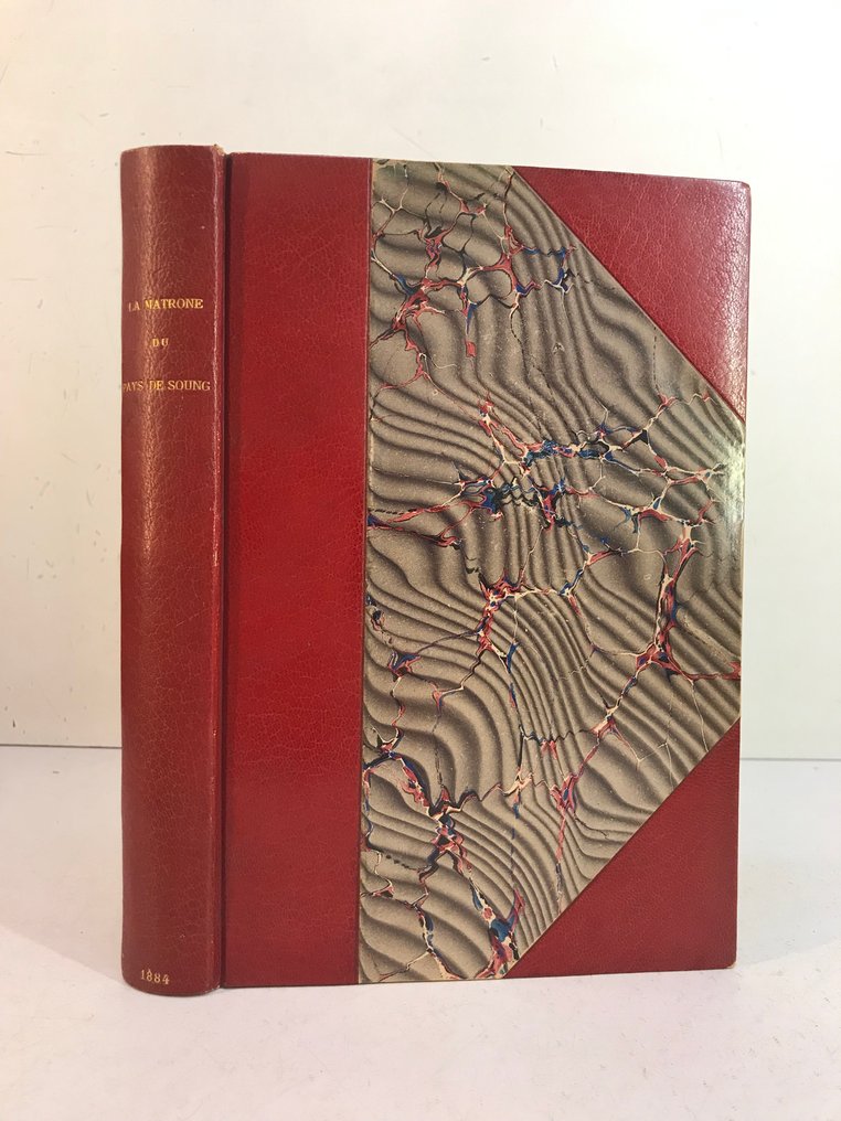 [Contes chinois] - ‎La Matrone du Pays de Soung. Les Deux Jumelles. [ex. sur Japon avec suite, Reliure signée E. - 1884 #1.0