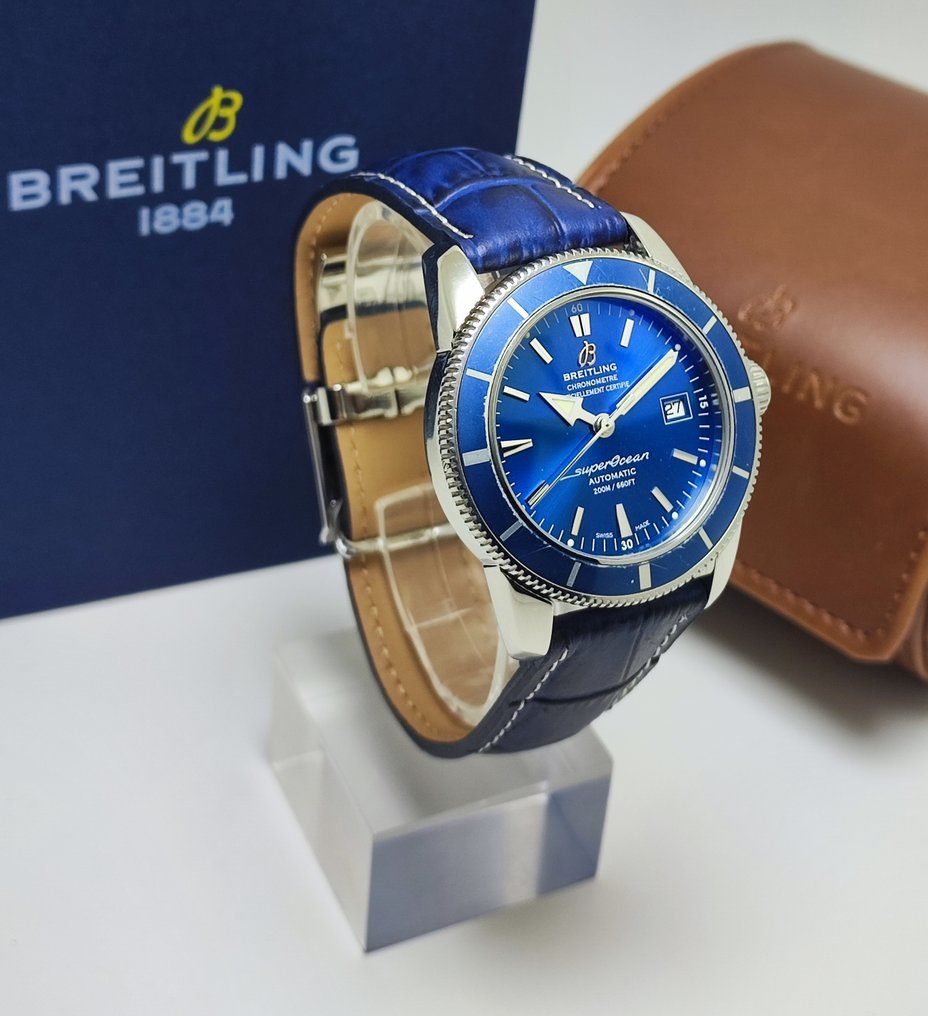 Breitling - Superocean Heritage 42 “Blue Dial” - Ref. A17321 - Men - 2010-2020 #4.3