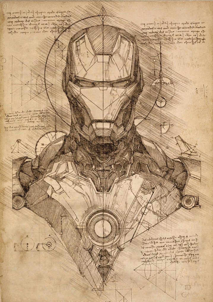 Boriani - Ironman, Da Vinci Series - limited edition 2/20 #1.0