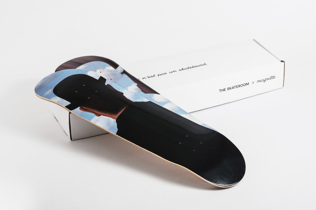 René Magritte (after) x the Skateroom - Décalcomanie #3.2