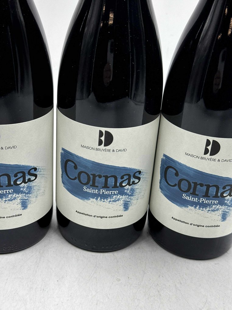 2023 Cornas Saint Pierre - Maison Bruyere & David Red - Rhône, Cornas - 3 Bottles (0.75L) #3.2