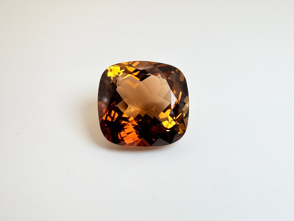 χωρίς τιμή ασφαλείας Πορτοκαλί Τοπάζιο - 33.64 ct - Gem Report Antwerp (GRA) - Αυτοκρατορική Χρυσή Φλόγα #1.0