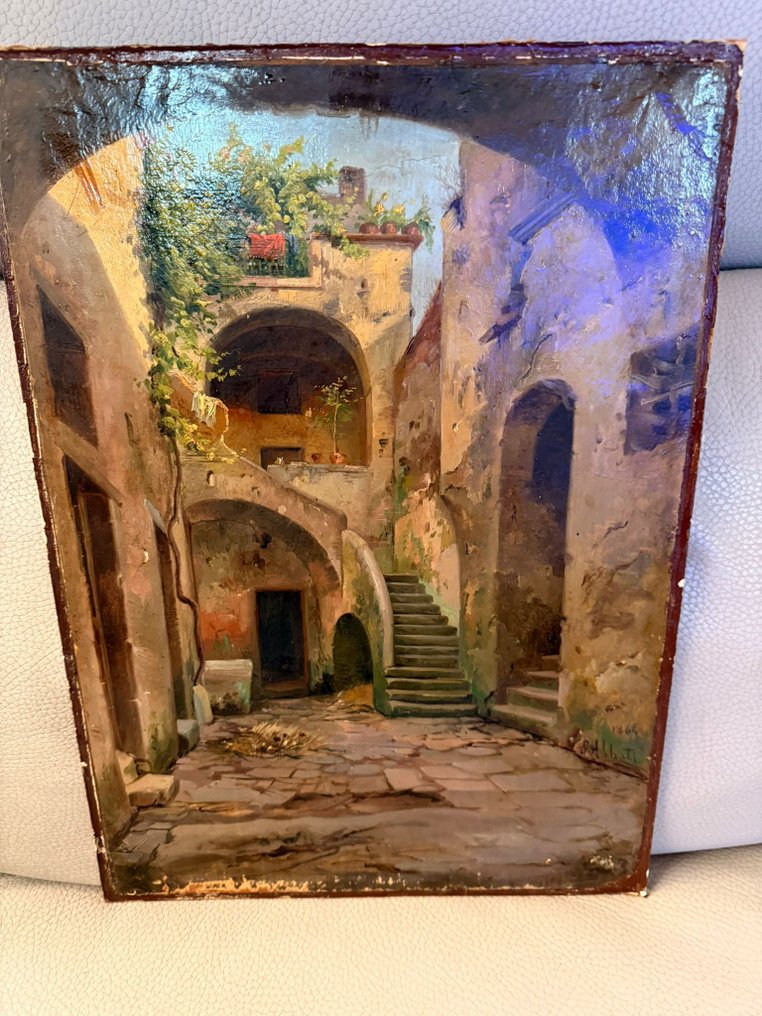 Giuseppe Abbati (1836-1868) - Cortile #3.2